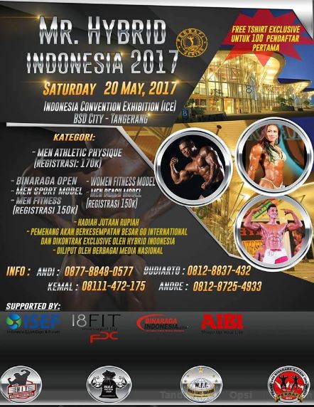 Event Mr HYBRID INDONESIA 2017