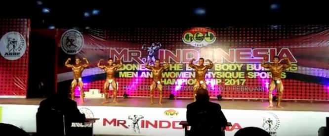 Para Juara Mr. Indonesia 2017 Di Semarang Kls 60kg