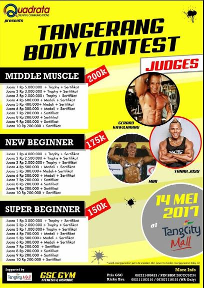 Event Bodycontes Tangerang 2017