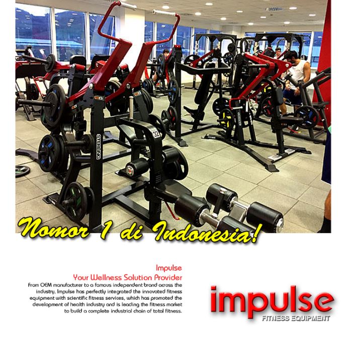 distributor Alat fitness import impulse di kota malang