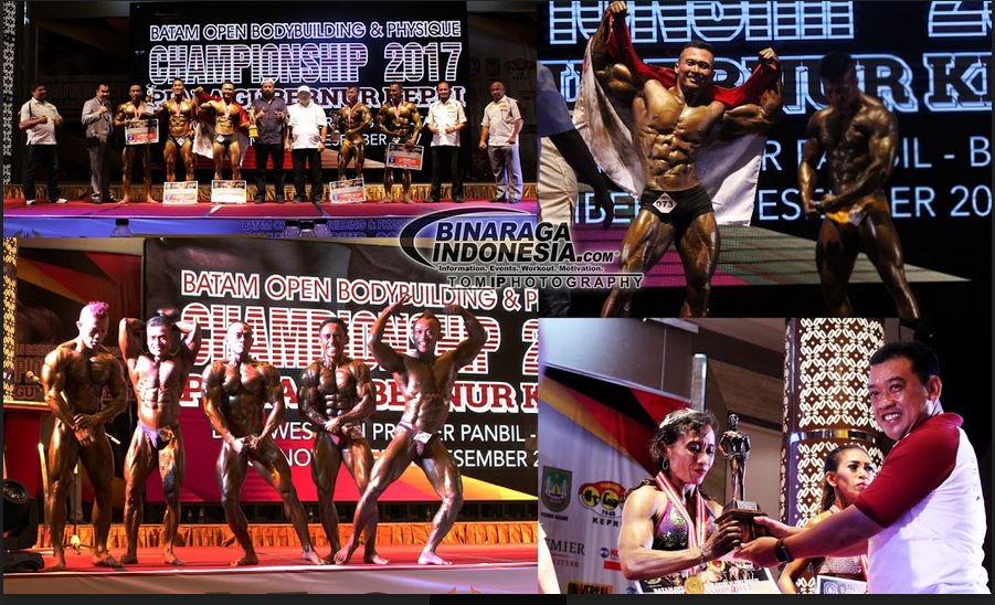 10 KELAS KATEGORI SUKSES DIGELAR DALAM EVENT BATAM OPEN BODYBUILDING & PHYSIQUE CHAMPIONSHIP 2017 PIALA GUBERNUR KEPRI 2017 3