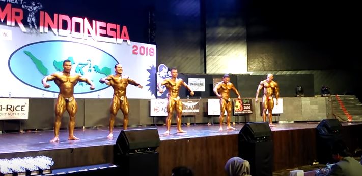 Mr. Indonesia 2018 FINAL 85kg+ kls Para Monster Binaraga Indonesia