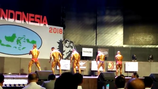 Video Para Finalis kls 60kg-70kg Mr. Indonesia 2018 Di Balai sarbini jakarta